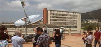 S'inaugura un sistema de captació solar Dishstirling a l'ETSEIB